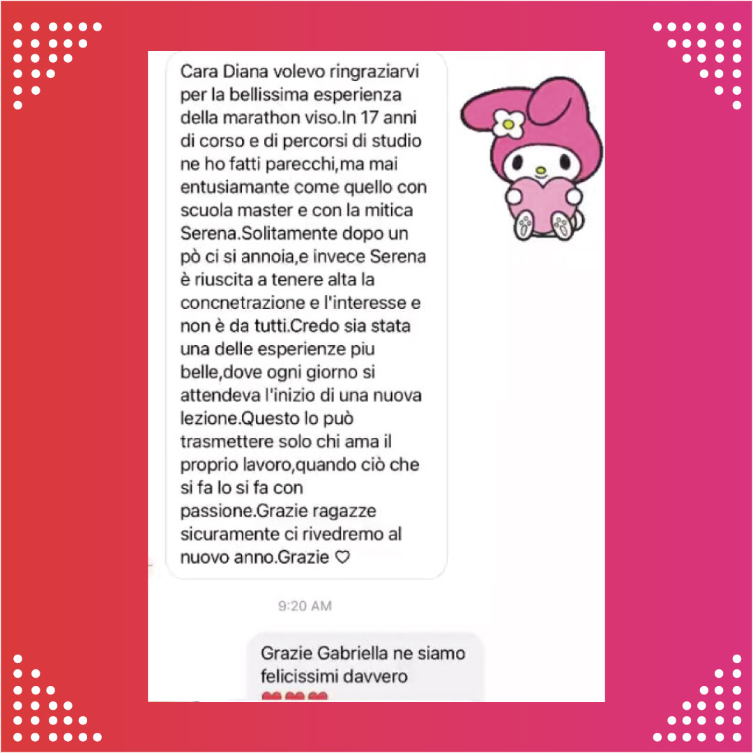 testimonianza9 recensione marathon viso