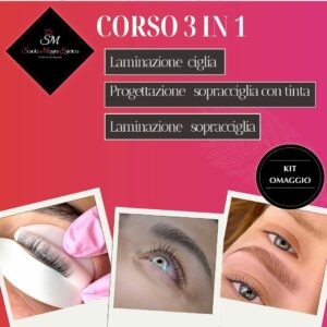 laminazione ciglia - sopracciglia